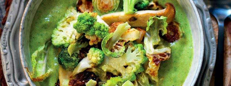 Ricetta Crema di broccoli con cavoli misti e altri ortaggi