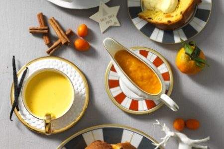 Natale: crema inglese, mascarpone, agrumi