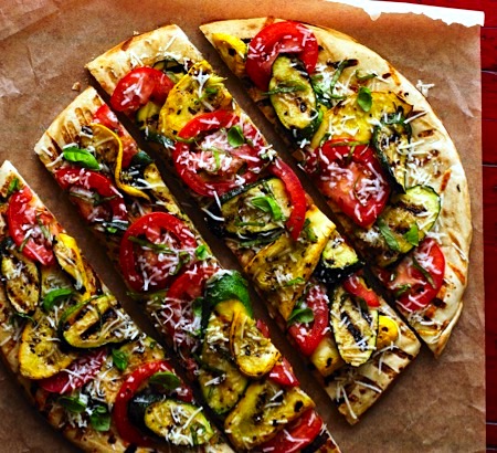 Pizza con le verdure