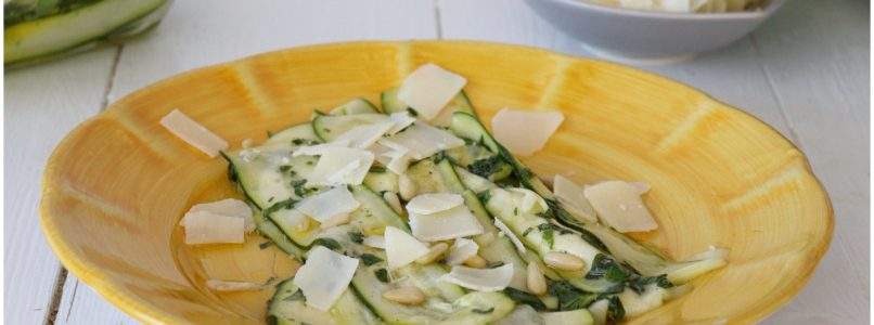 Carpaccio di zucchine - Ricetta di Misya