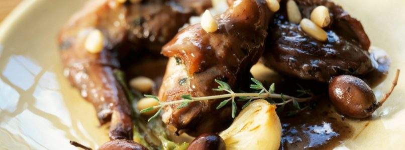 Coniglio alla ligure: la ricetta tradizionale