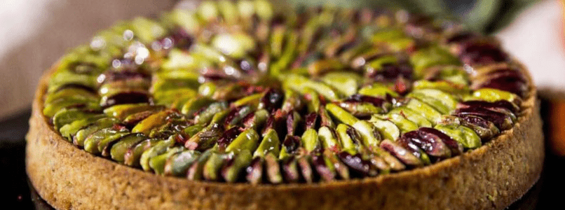 Crostata al pistacchio di Damiano Carrara: ricetta
