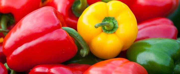 I valori nutrizionali dei peperoni