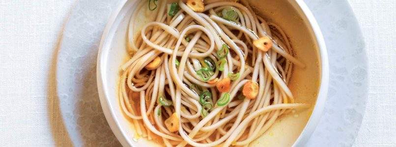 Ricetta Brodo giapponese e noodles