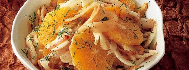 Ricetta Indivia e finocchi crudi con arancia