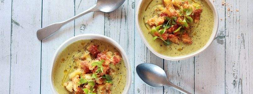 Zuppa di broccoli e ceci, la ricetta scalda inverno da fare